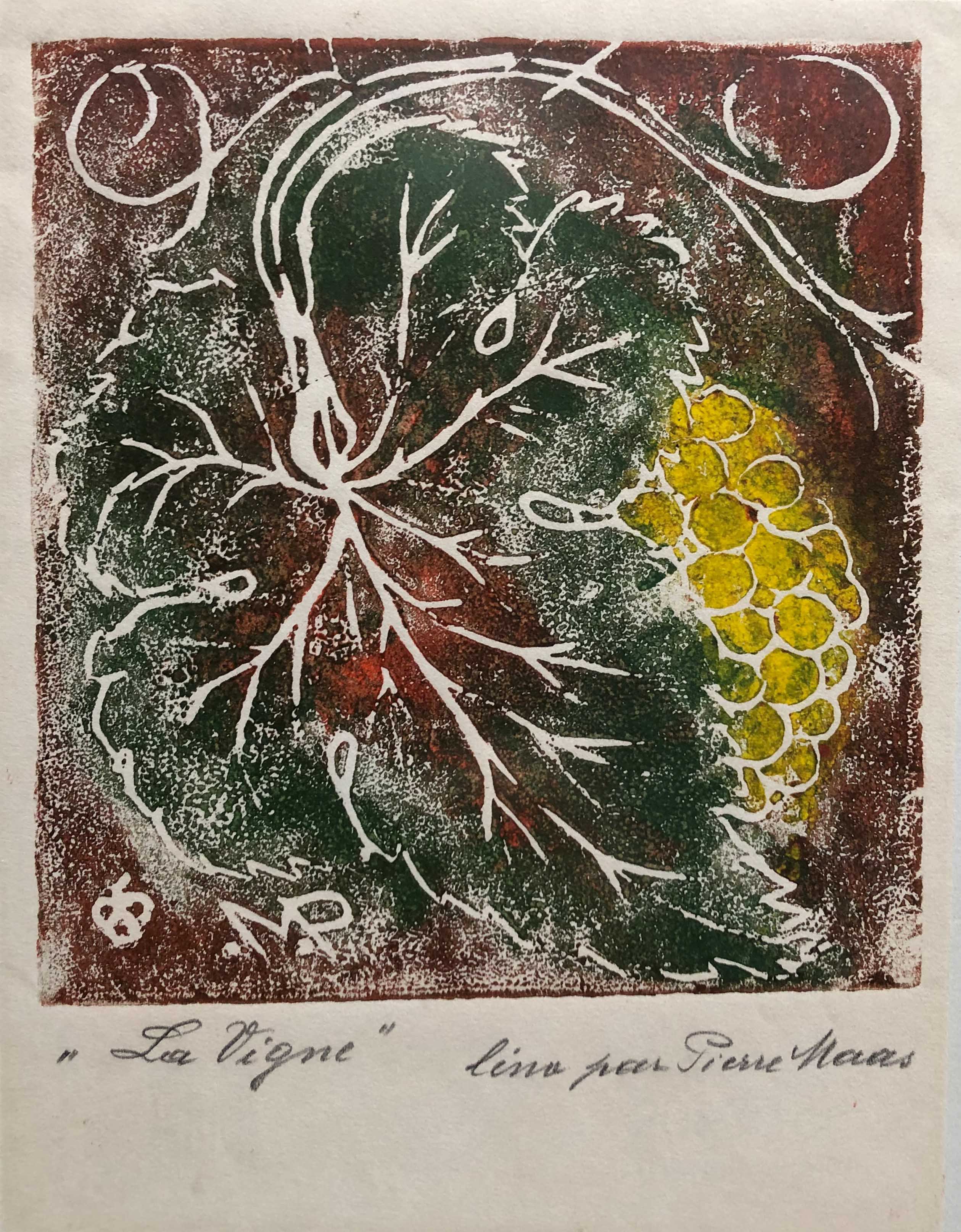 La Vigne - Lino par Pierre Maas.jpg